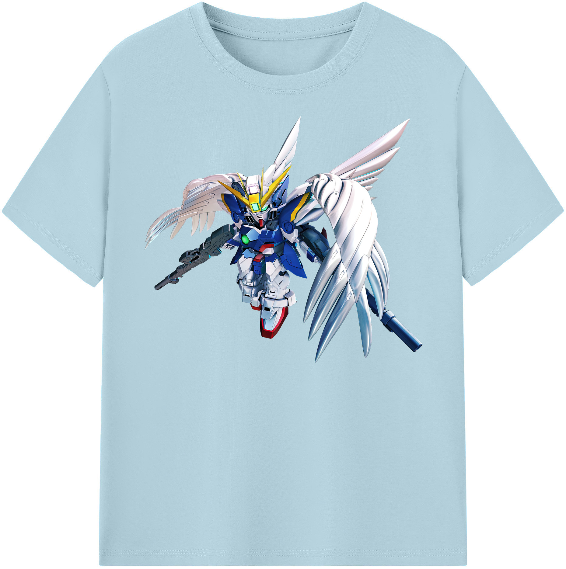 （画像用） 機動戦士ガンダム Mobile Suit Gundam 綿100％半袖Tシャツ（フロントプリント）
